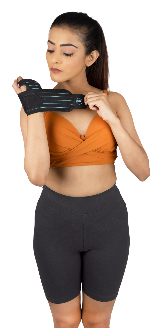 An ergonomically constructed adaptive bra Design A: (a) front view and